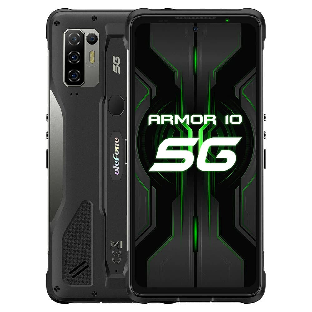 

Мобильный телефон Ulefone Armor 10 8/128GB Black 5G