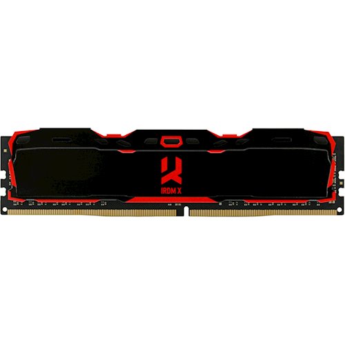 

Модуль памяти GOODRAM DDR4 8Gb 3200MHz IRDM X BLACK (IR-X3200D464L16S/8G)