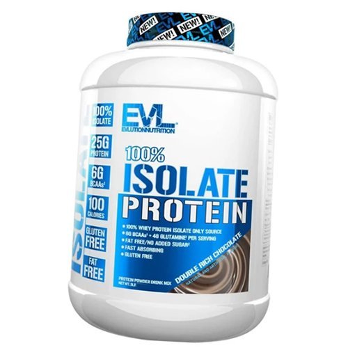 

100% Isolate Evlution Nutrition 2200г Двойной шоколад (29385001)