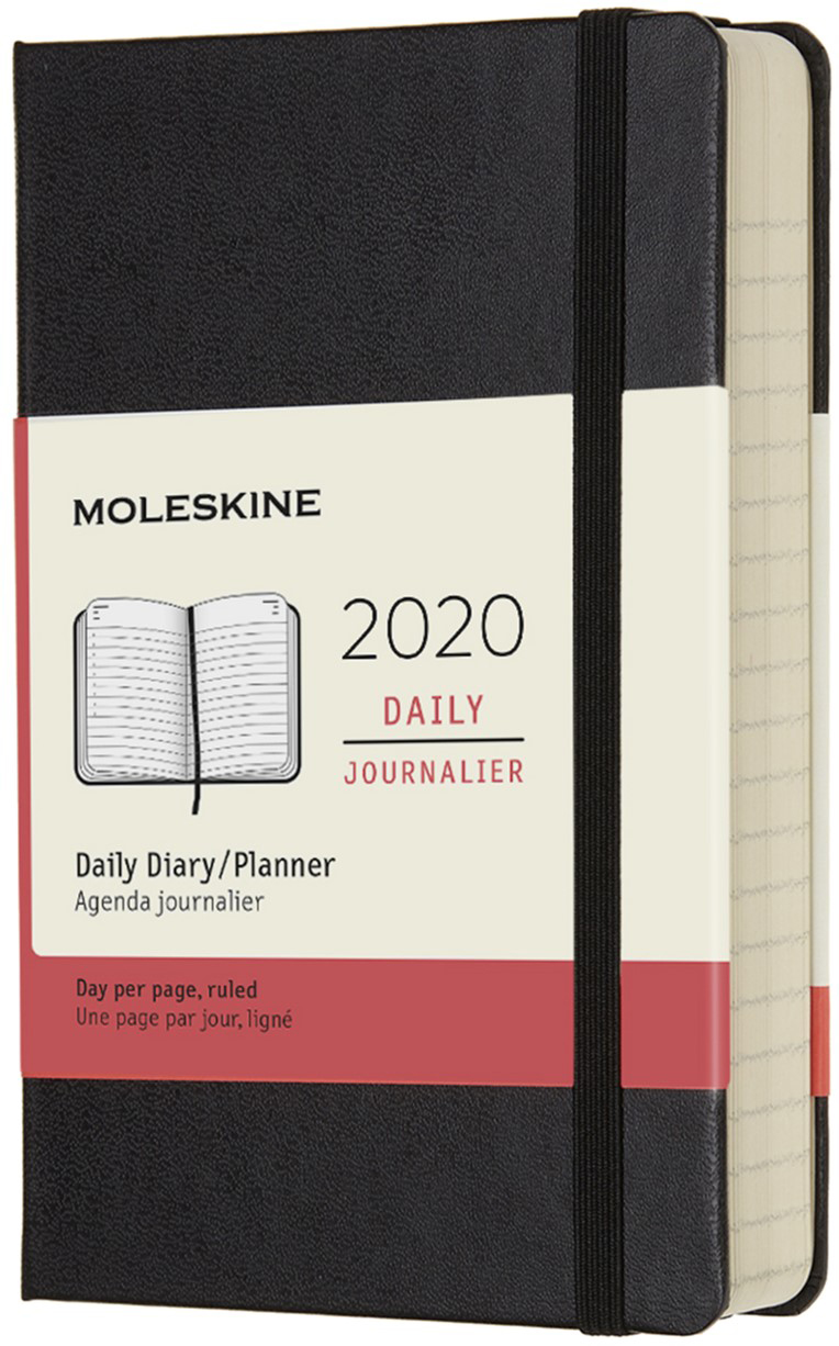 

Ежедневник Moleskine 2020 9 х 14 см 400 страниц Чёрный (8058647628714)