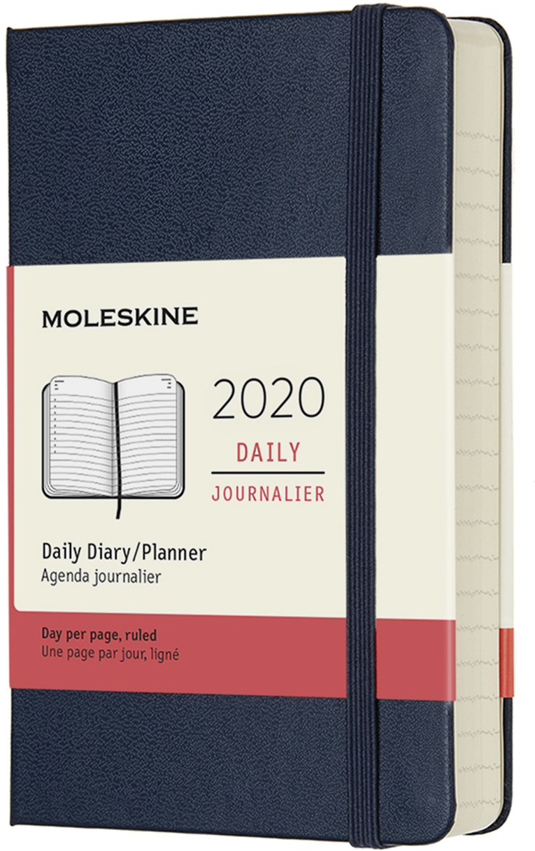 

Ежедневник Moleskine 2020 9 х 14 см 400 страниц Сапфир (8058647628752)