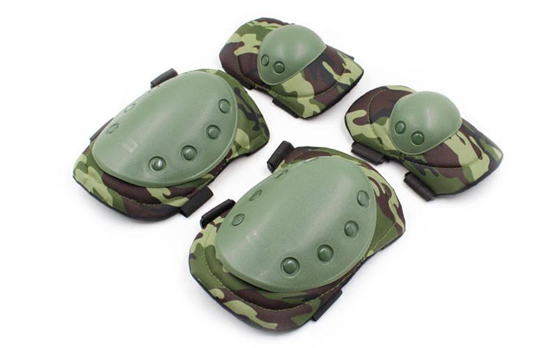 

Комплект защитный тактический наколенники налокотники Zelart BC-4039-WL