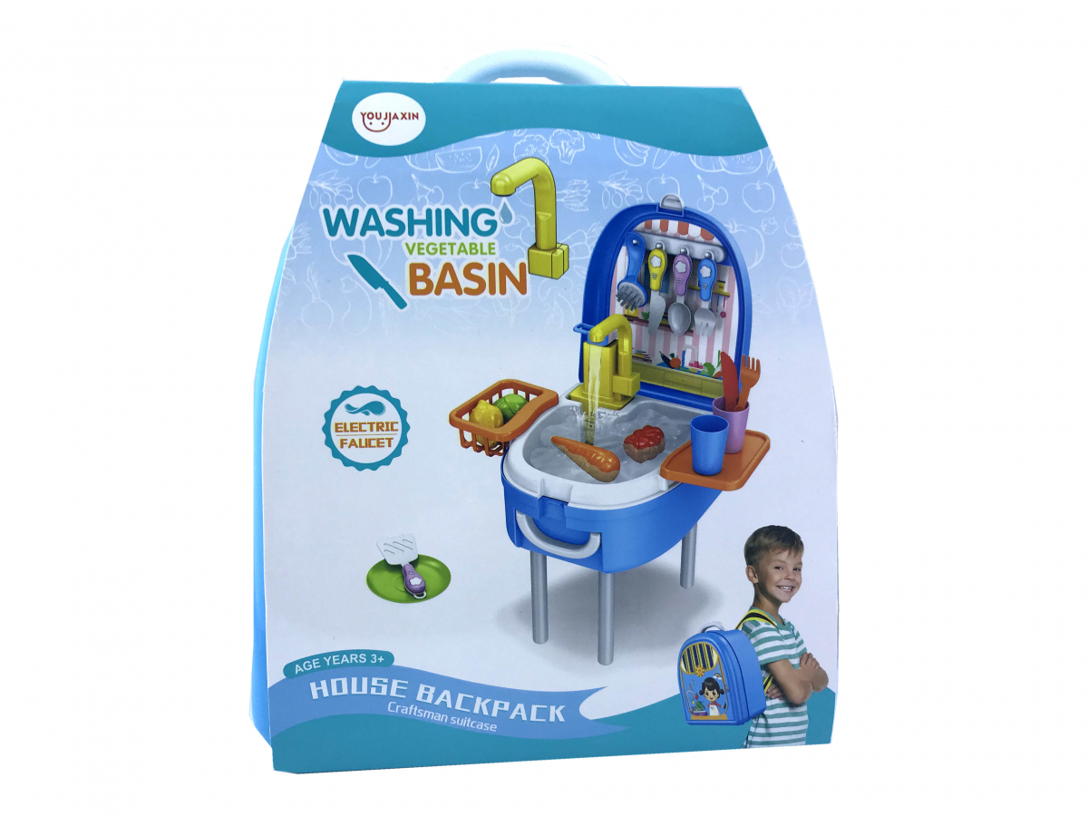 

Игровой набор Мойка овощей Washing vegetable 678-308А в чемоданчике