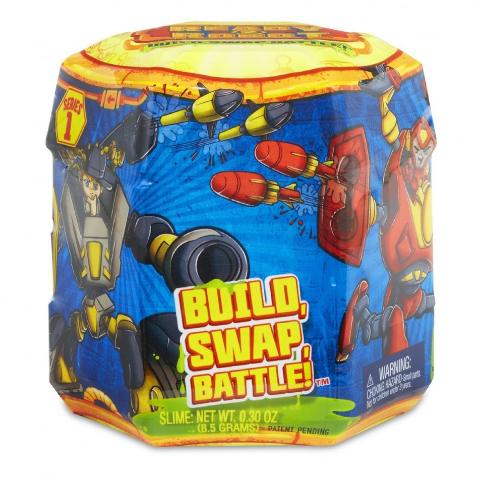 

Игровой набор Bot Blasters с роботом Ready2Robot Фантастический сюрприз (N801)