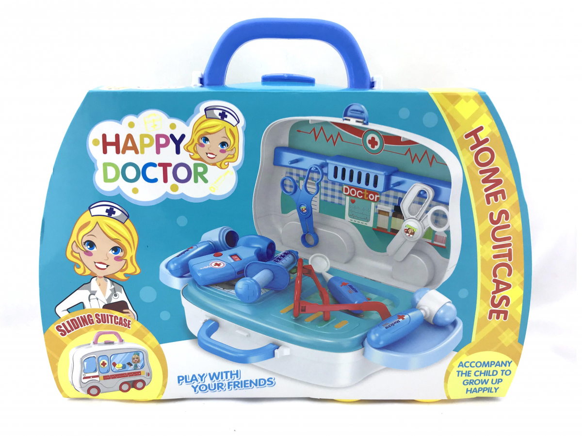 

Игровой набор доктора HAPPY DOCTOR 678-102A в чемоданчике