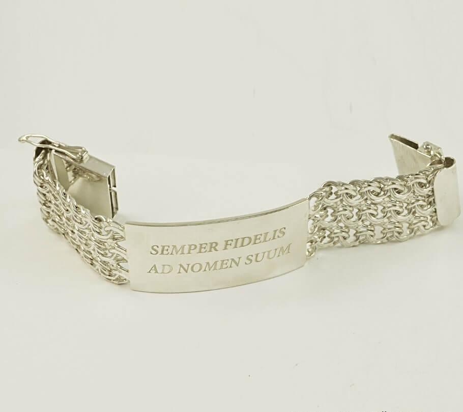 

Мужской браслет Maxi Silver 6992