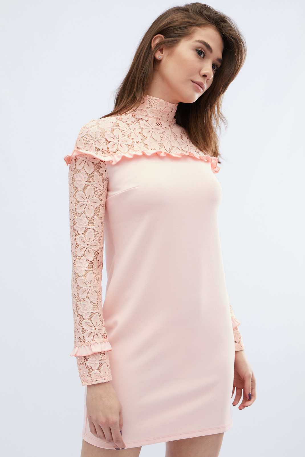 

ПЛАТЬЕ KP-5931-27 (XS. ПЕРСИК) XS