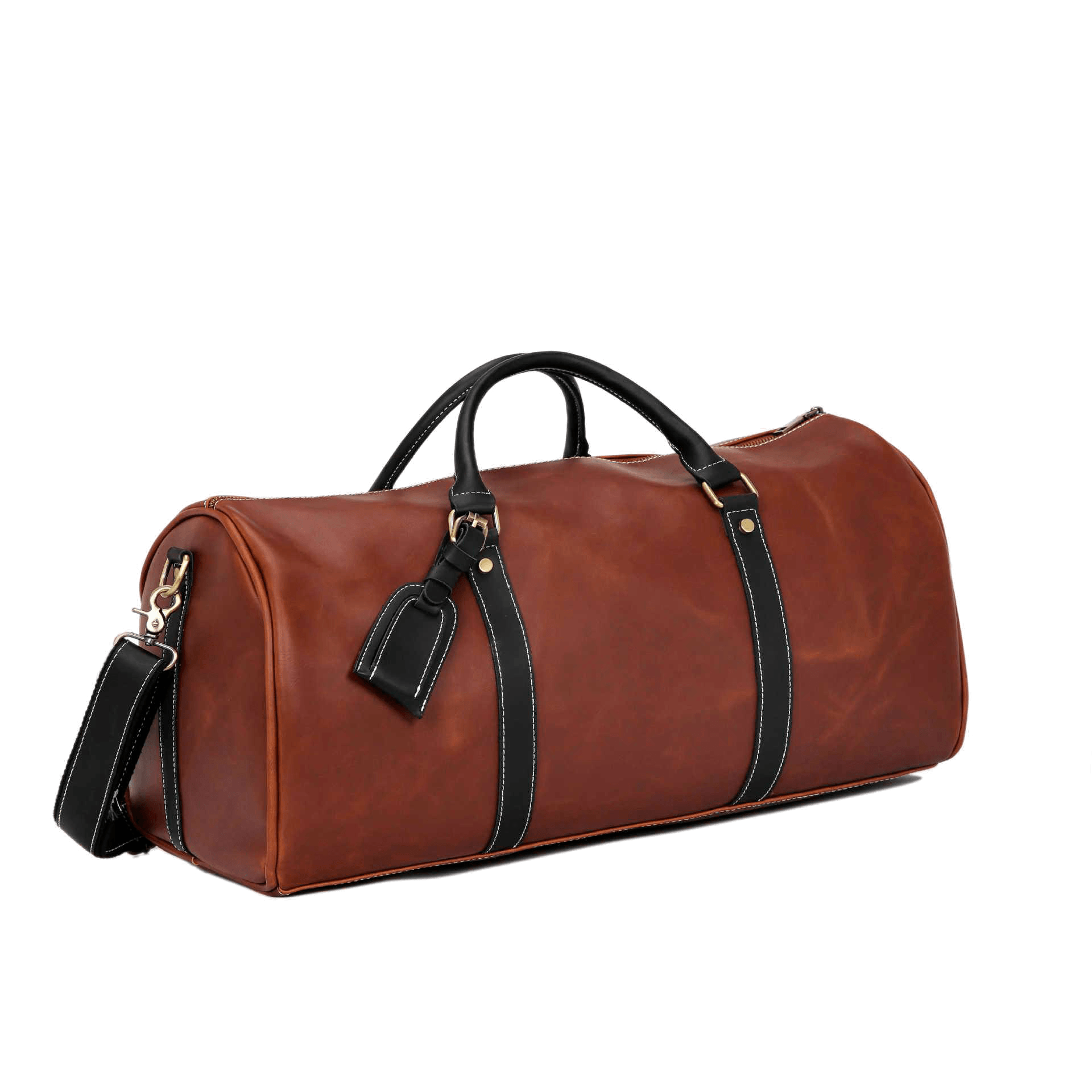 

Большая тревел сумка OSKO Travel bag brown light Коричневая(2040)