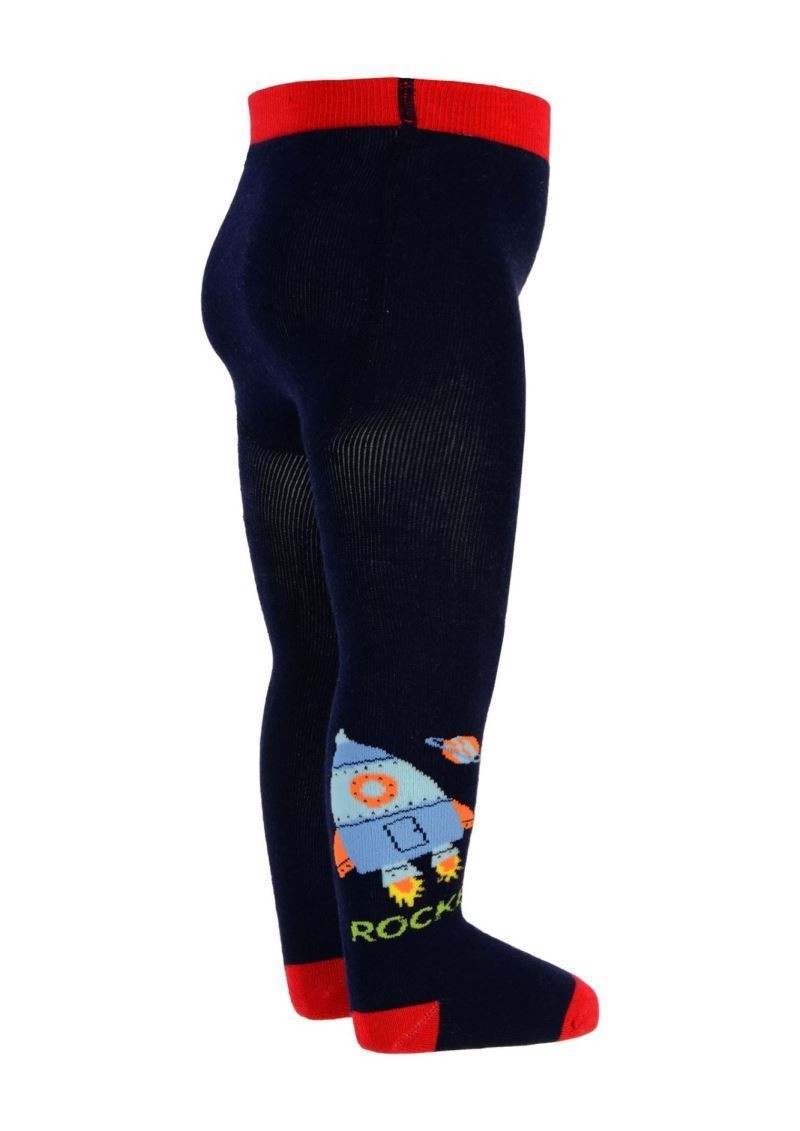 

Детские колготки для новорожденных махра Bross Турция рост 74 - 80 см синие 17624