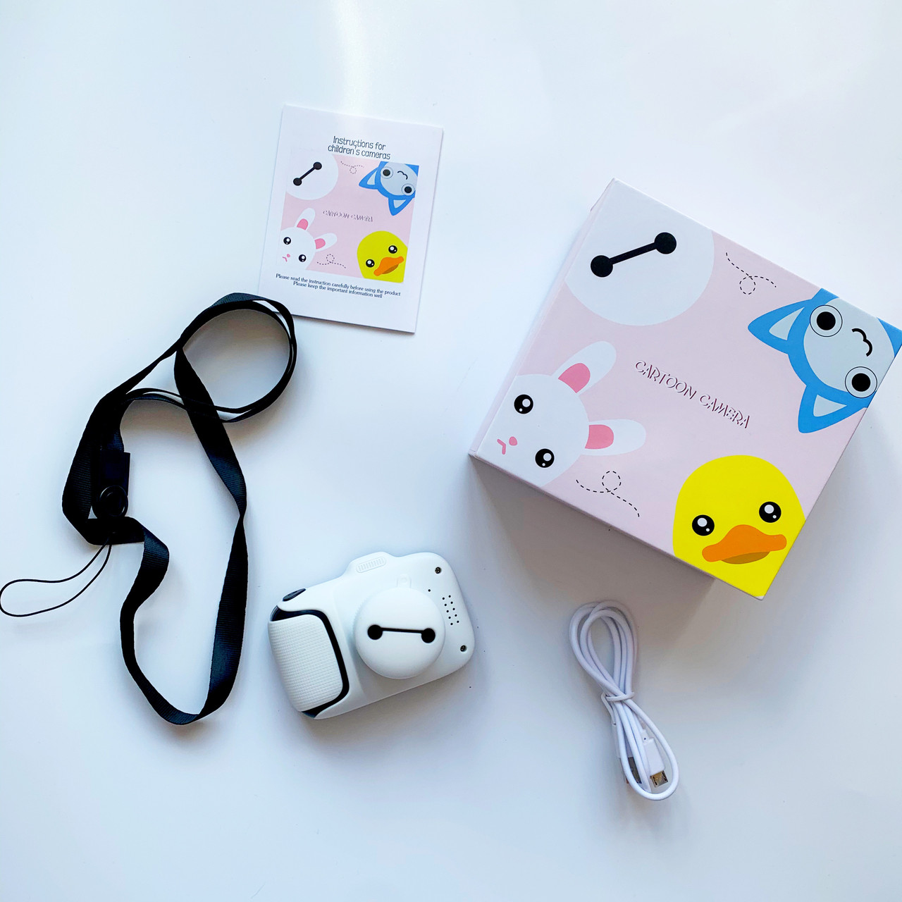

Детский цифровой фотоаппарат Cartoon Kids Camera модель Х11 зебра ab82914