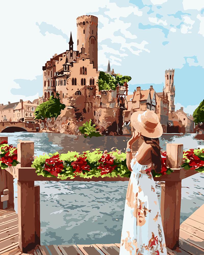 

Картина рисование по номерам Идейка Живописное место KH4697 40х50см набор для росписи краски, кисти, холст