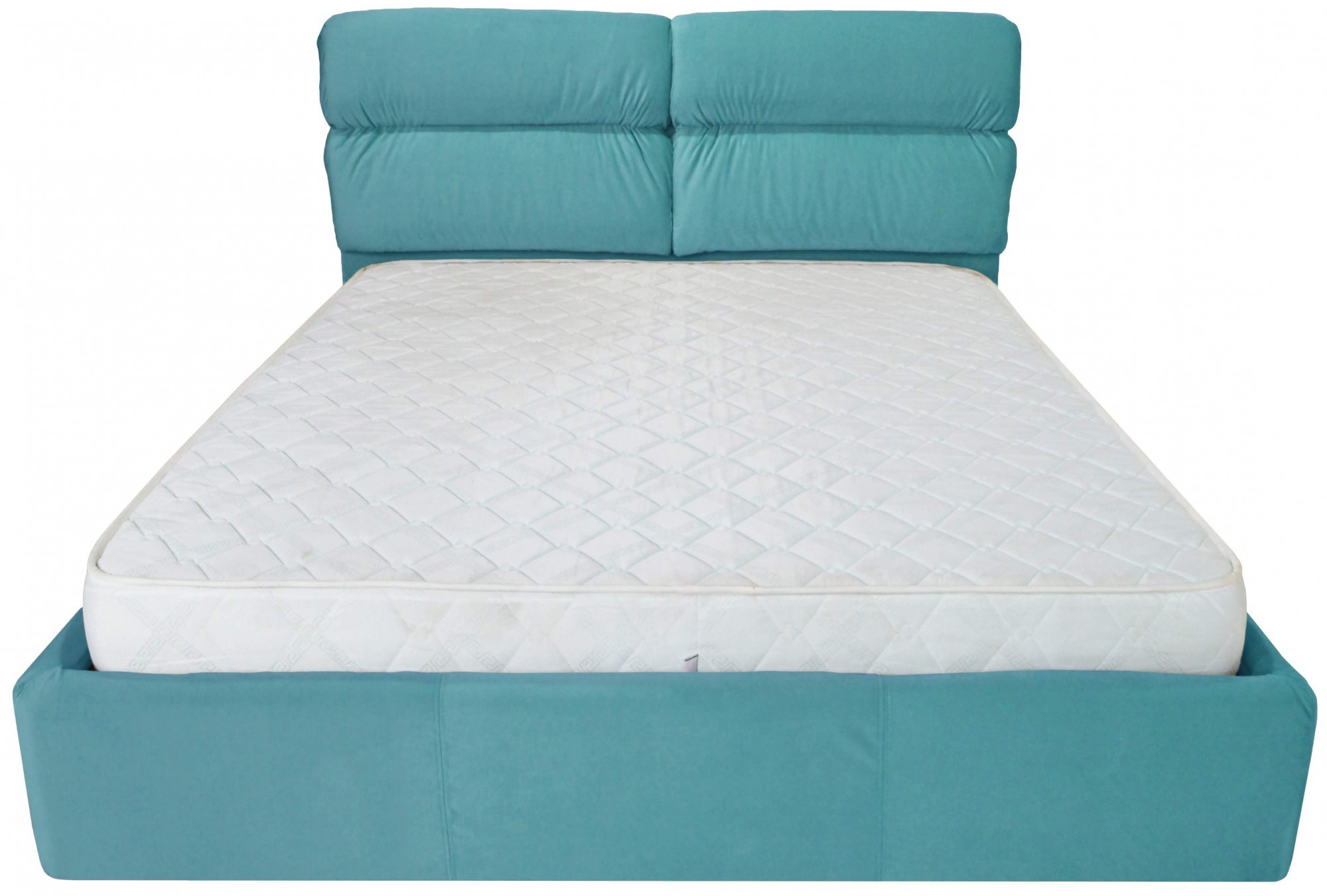 

Кровать Oxford Standart 120 х 200 см Missoni 014 Голубая