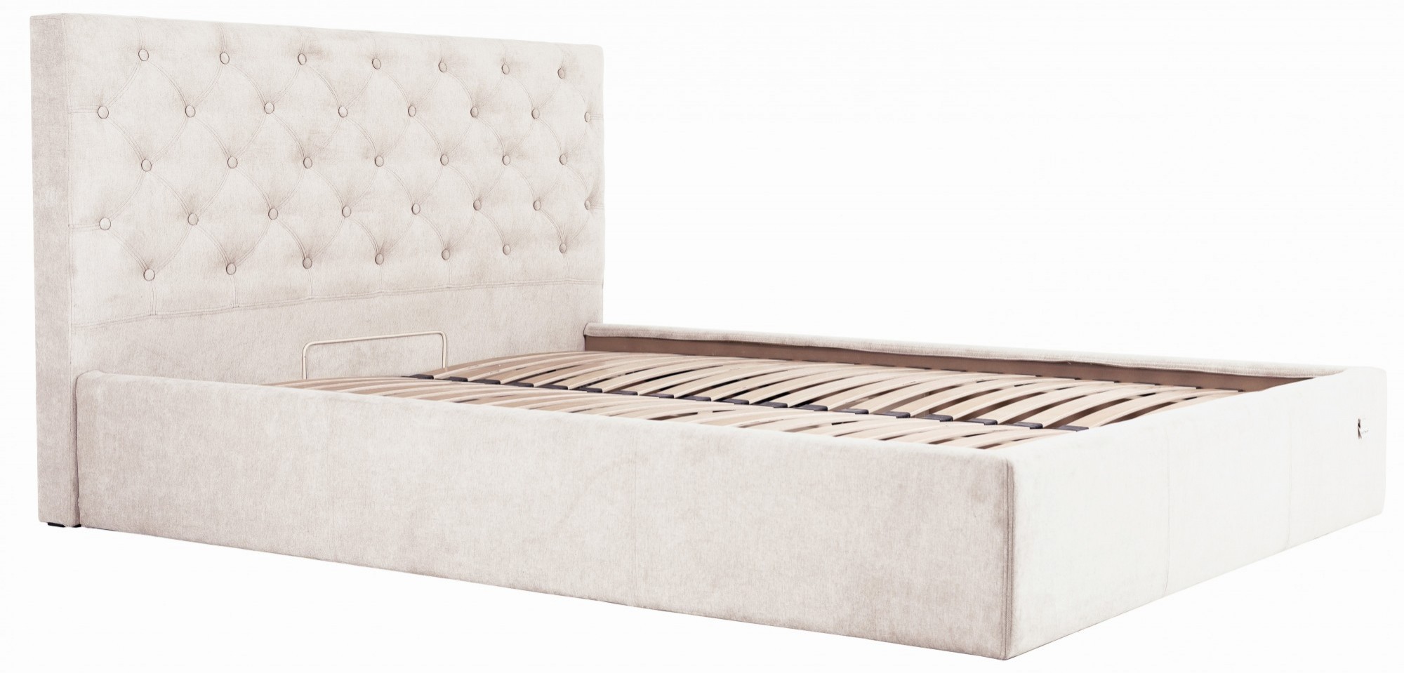 

Кровать Coventry Comfort 120 х 190 см Мисти Milk С подъемным механизмом и нишей для белья Бежевая