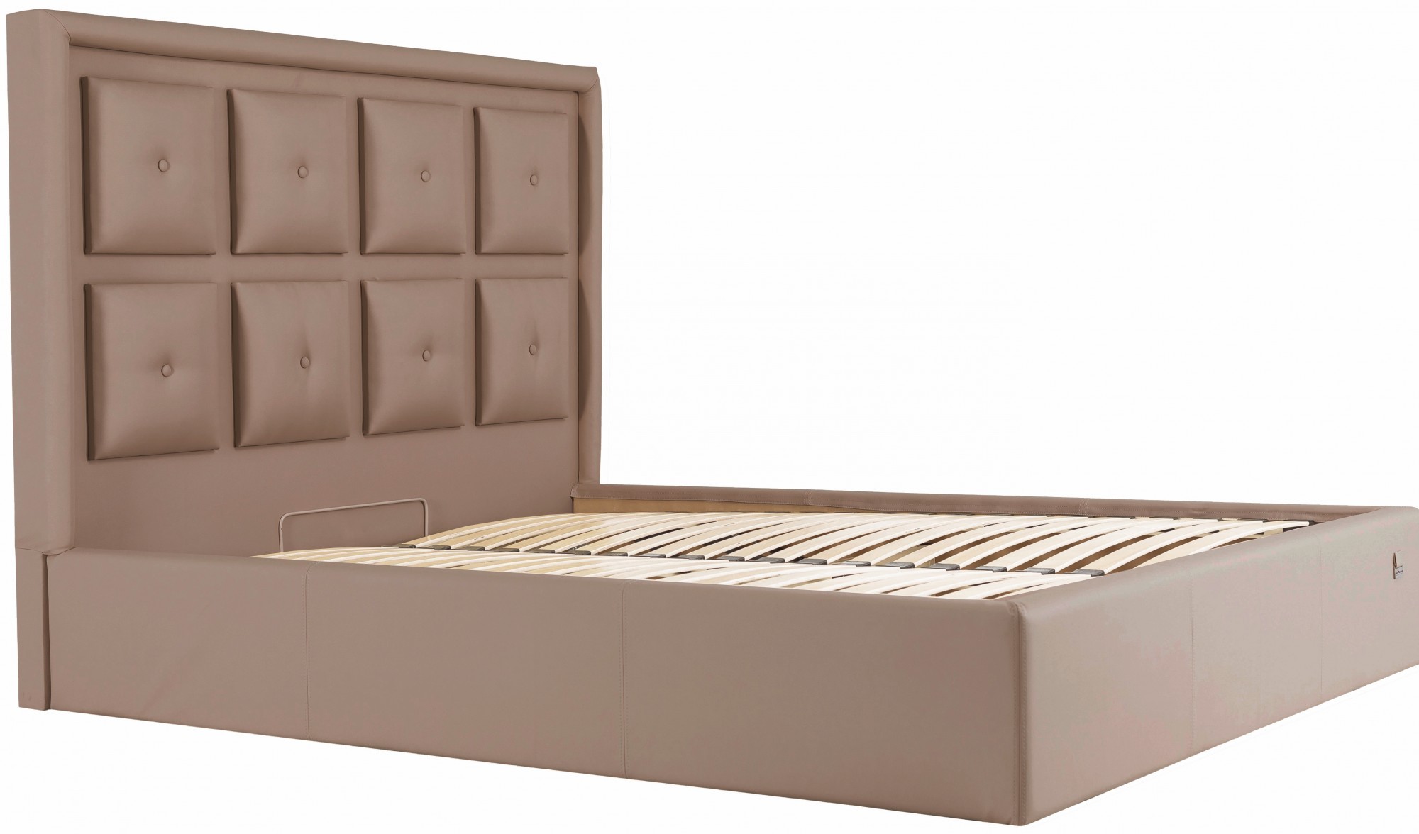 

Кровать Windsor Comfort 140 х 200 см Fly 2213 С подъемным механизмом и нишей для белья Светло-коричневая