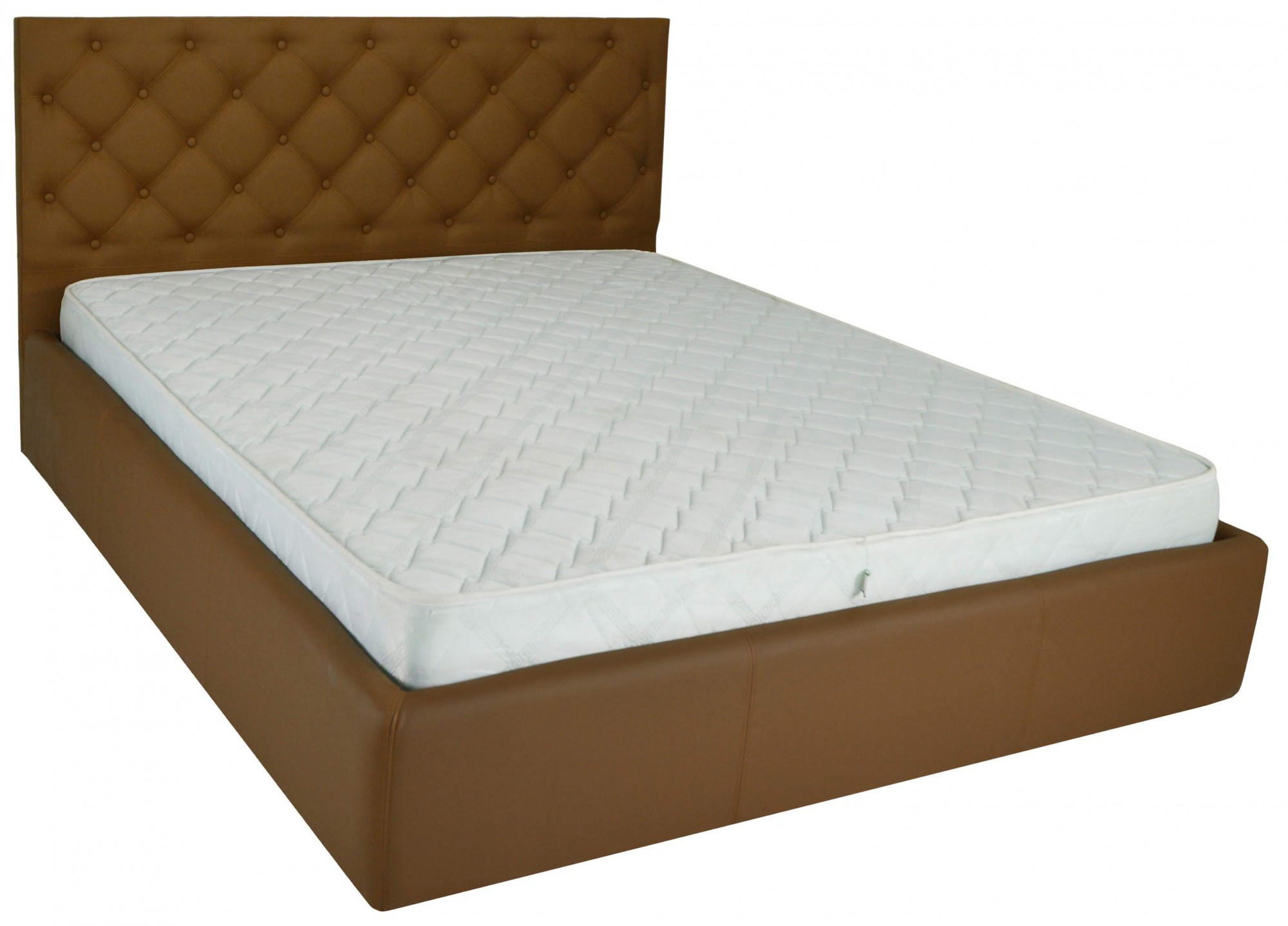 

Кровать Двуспальная Coventry Comfort 180 х 200 см Fly 2213 A1 С подъемным механизмом и нишей для белья Светло-коричневая