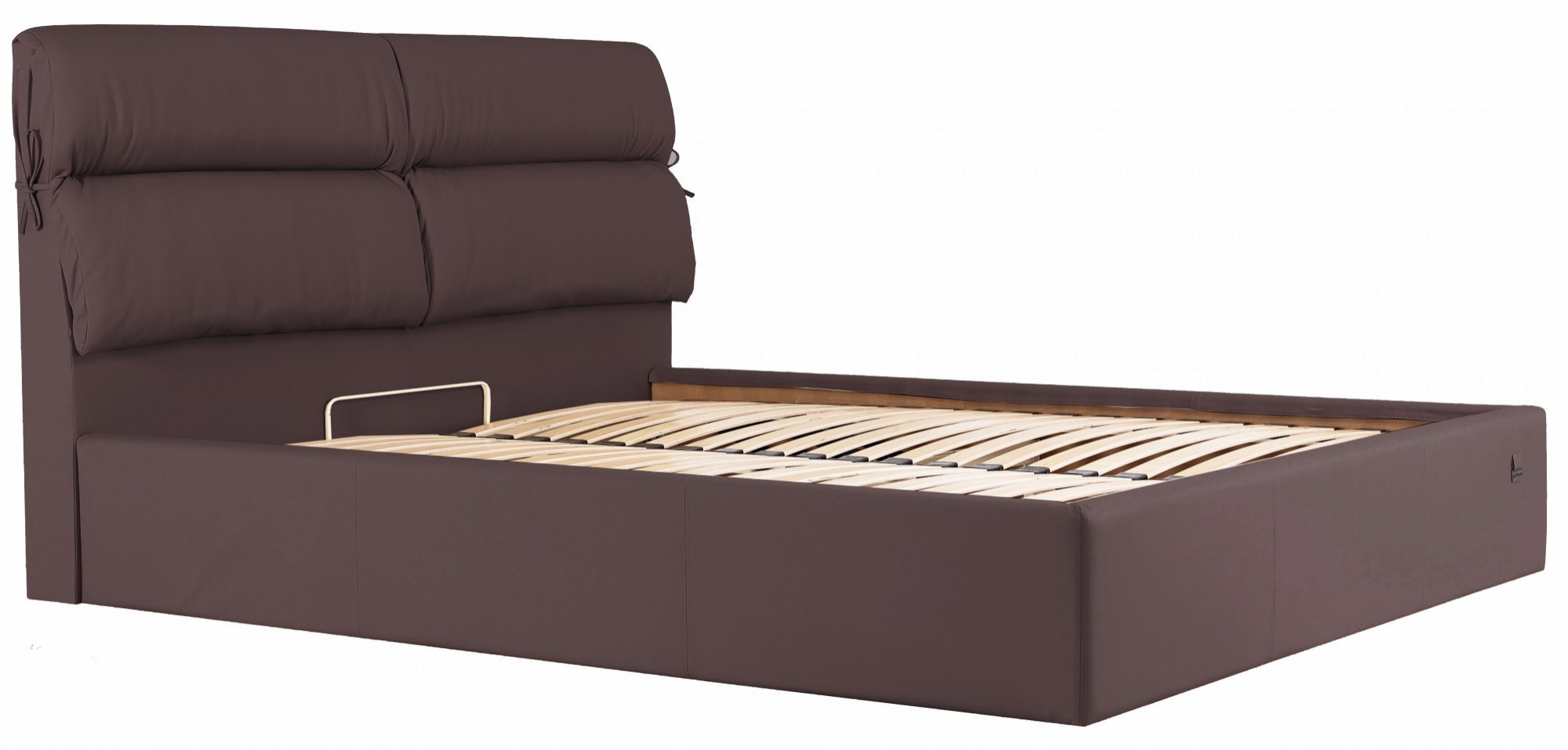 

Кровать Двуспальная Edinburgh Comfort 160 х 190 см Fly 2231 С подъемным механизмом и нишей для белья Темно-коричневая