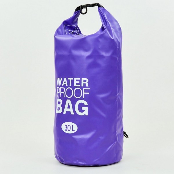 

Водонепроницаемый гермомешок Waterproof Bag 30л TY-6878-30 фиолетовый (KL00136)