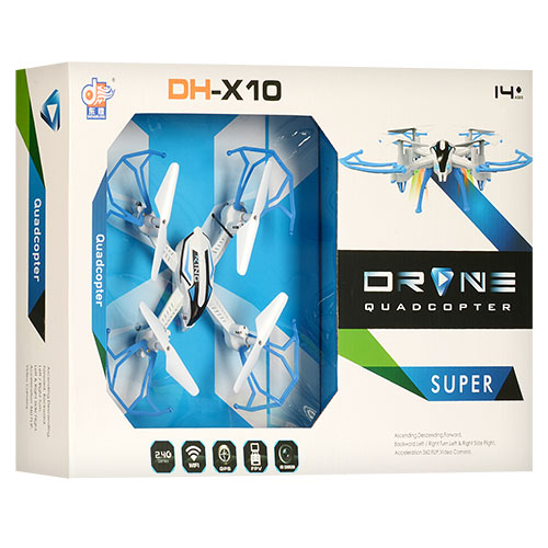

Дрон Bambi DH861-X10 Синий (BAM001087)