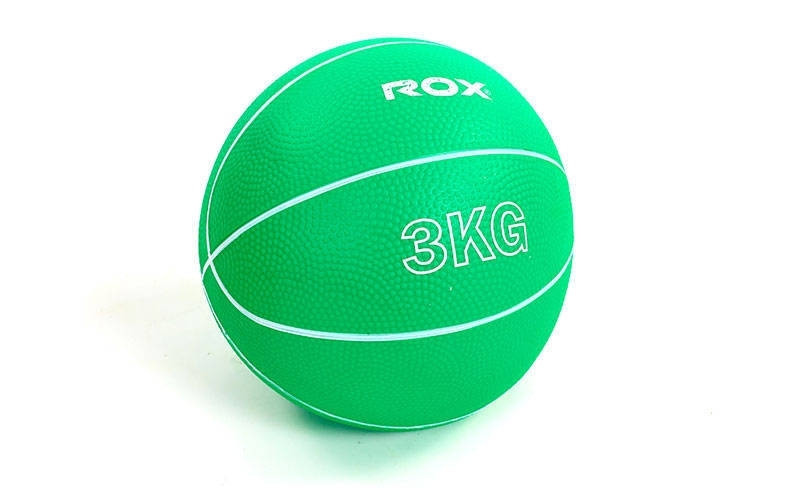 

Мяч медицинский медбол Record Medicine Ball SC-8407-5 3кг Зелёный (EL002193)