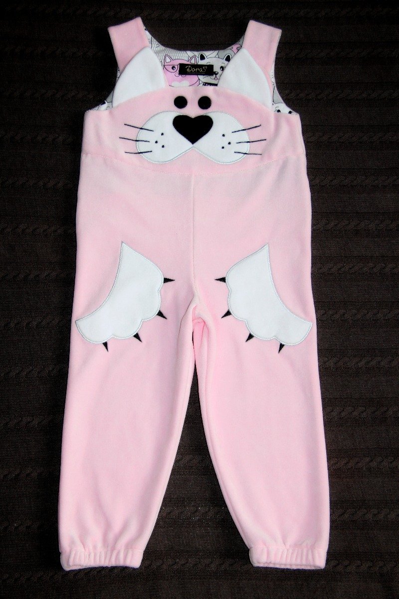 

Комбинезон Dora. Котик розовый-4-5 лет-104-110
