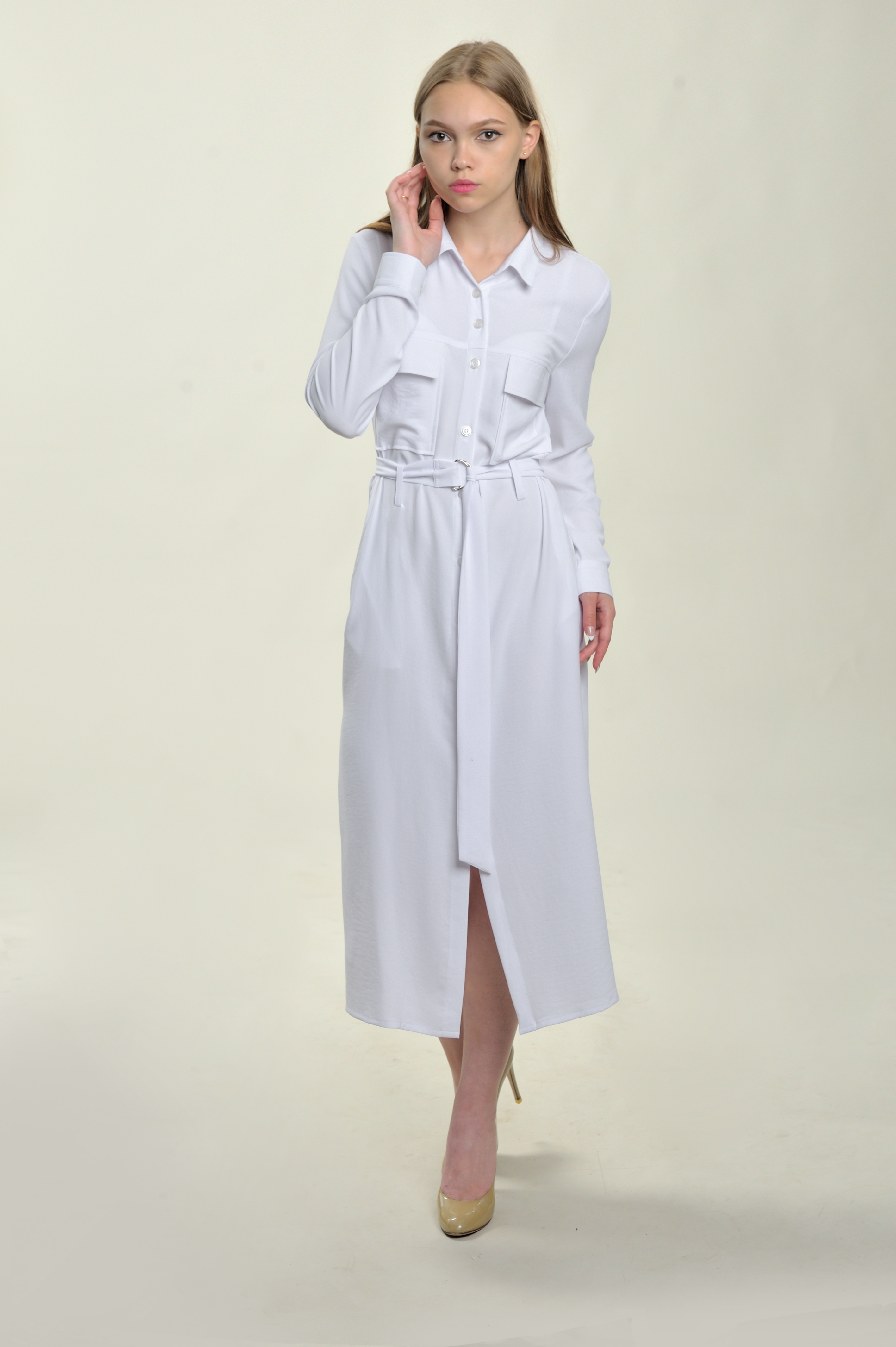 

Платье Wear me Сафари XXL Белый 1w/19/12