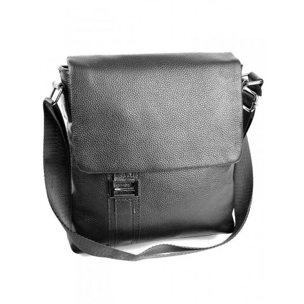 

Сумка мужская кожаная BagMan №LY-8802 Black