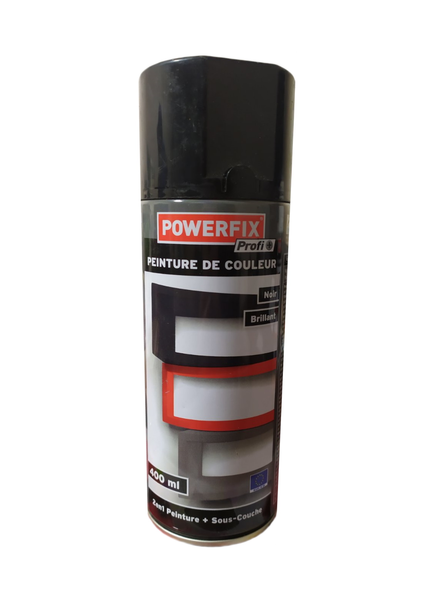 

Аэрозольная краска Powerfix 400мл Черный 32000000214399