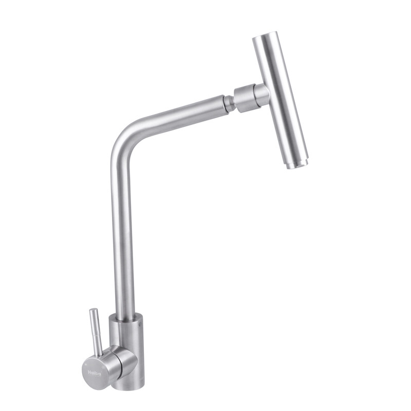 

Смеситель для кухни SUS 017 с поворотным изливом HB3897 Haiba Нержавеющая сталь (HB3897)