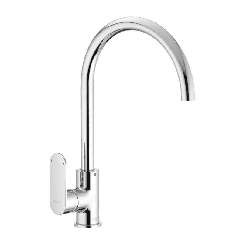 

Смеситель для кухни RIVER M14021 IB0017 IBERGRIF Стальной (IB0017)