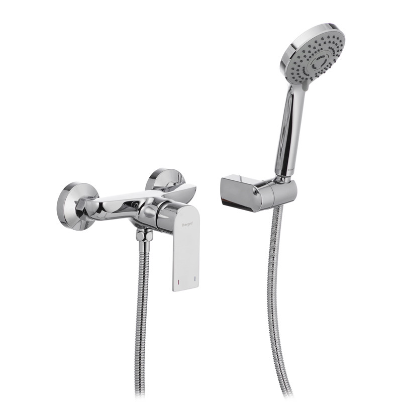 

Смеситель для душа SUPREME M12002 IB0005 IBERGRIF Стальной (IB0005)