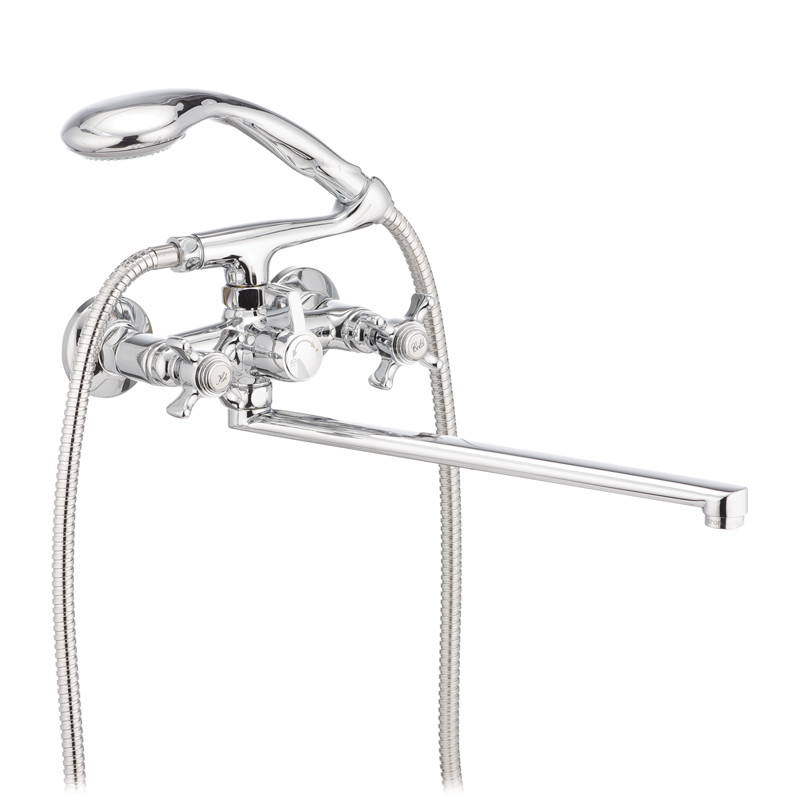 

Смеситель для ванны ZEUS 140 CR0076 Cron Стальной (CR0076)