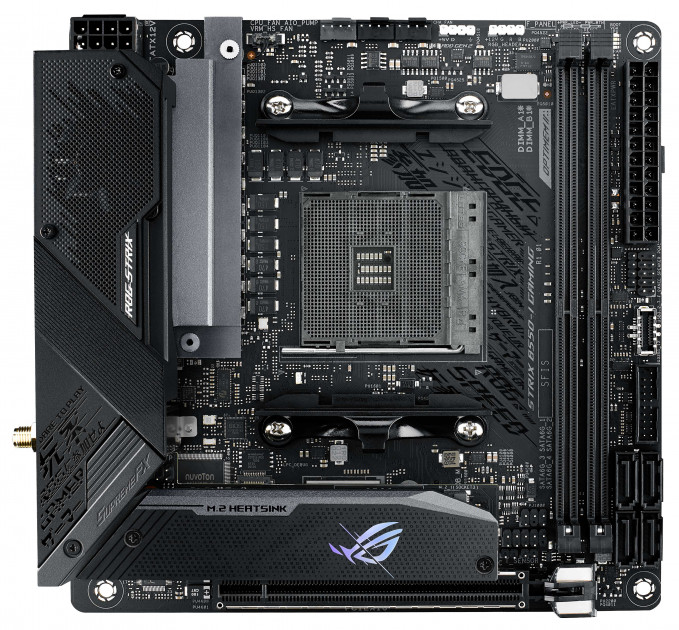 

Материнская плата Asus ROG Strix B550-I Gaming (sAM4, AMD B550, PCI-Ex16)