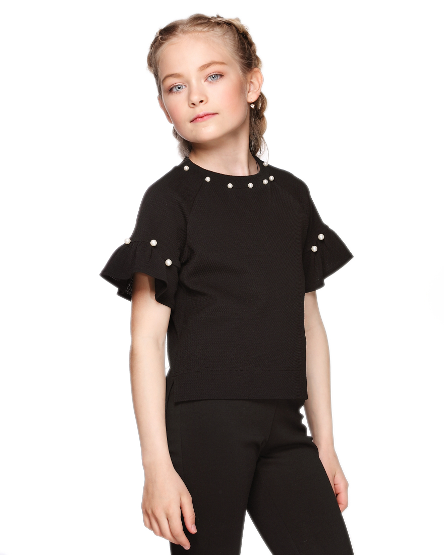 

Джемпер Lukas Kids с жемчугом 158 черный(8241)