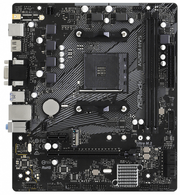 

Материнская плата ASRock A520M-HVS (sAM4, AMD A520, PCI-Ex16)
