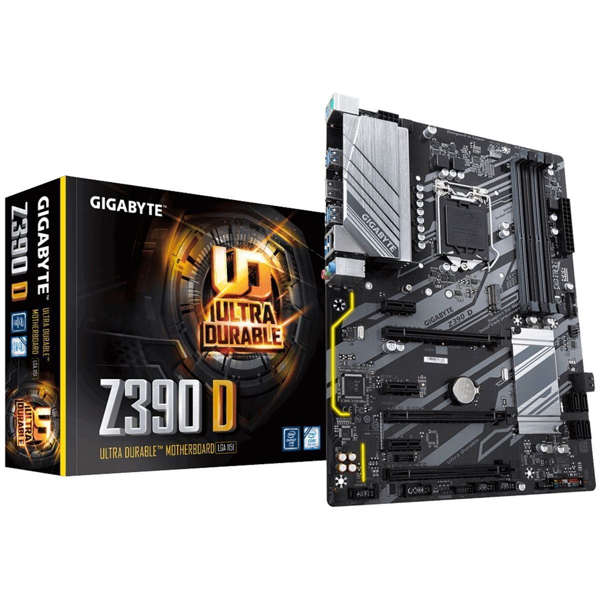 

Материнская плата Gigabyte Z390 D (s1151, Intel Z390, PCI-Ex16)