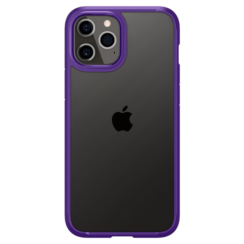 

Чехол для моб. телефона Spigen iPhone 12 Crystal Hybrid, Hydrangea Purple