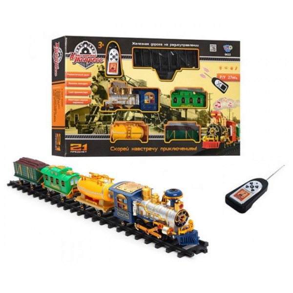 

Железная дорога на р/у Limo Toy 0622 Золотая стрела