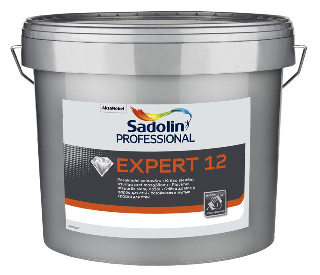 

Краска для стен и потолков Sadolin Expert 12 10 л