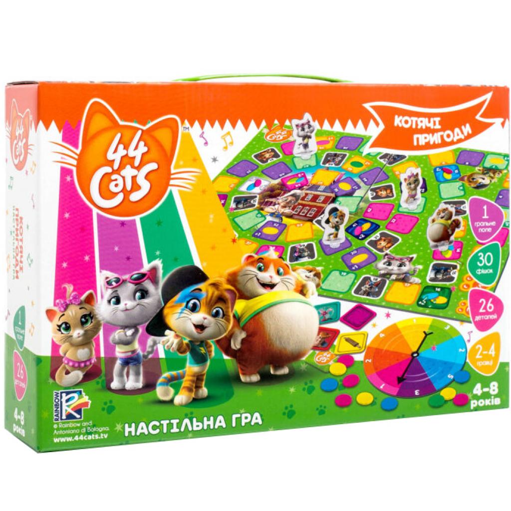 

Настольная игра Vladi Toys 44 Котенка Кошачьи приключения (укр) (VT8055-25)