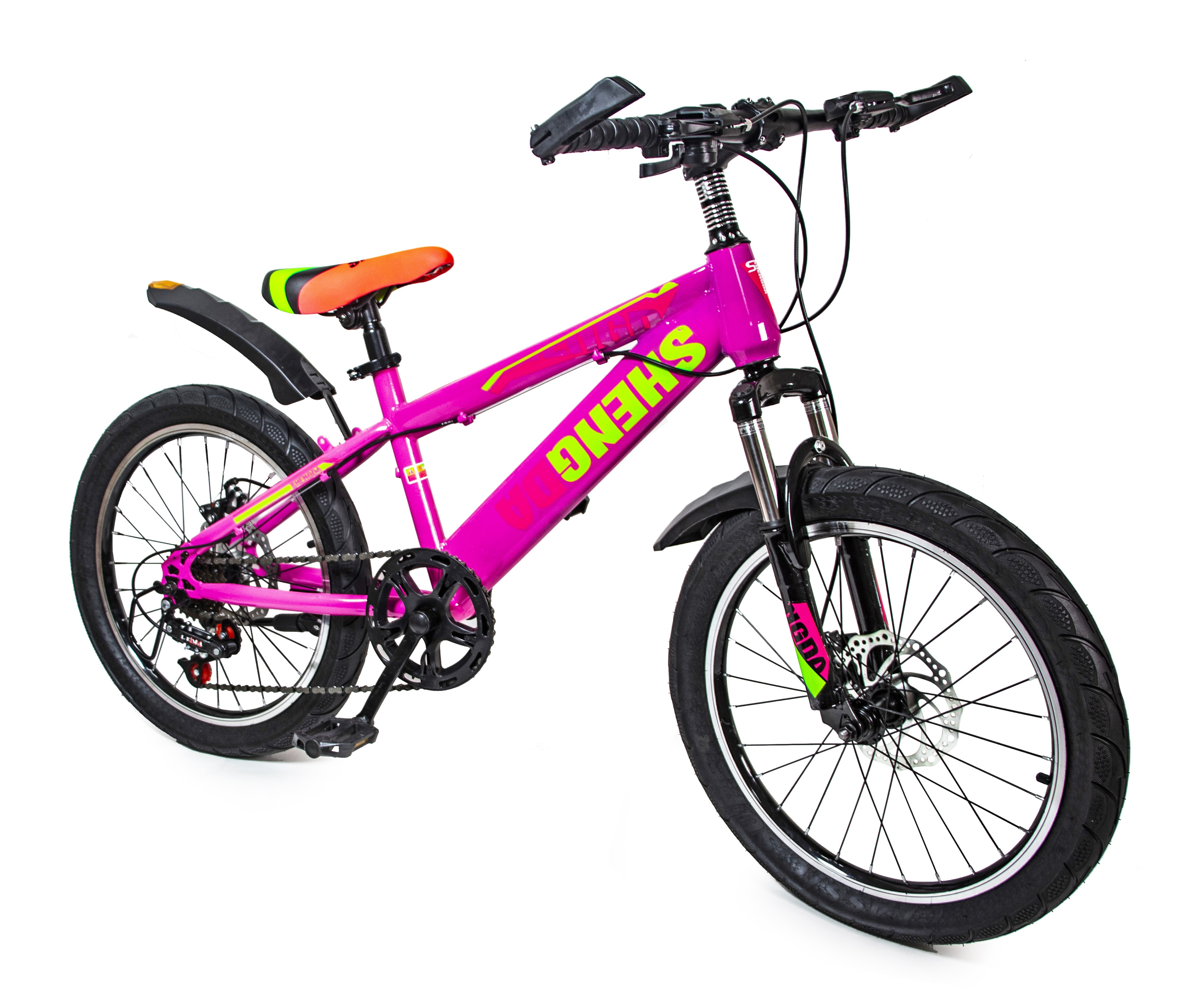

Велосипед детский SHENGDA 20" Розовый 000145217