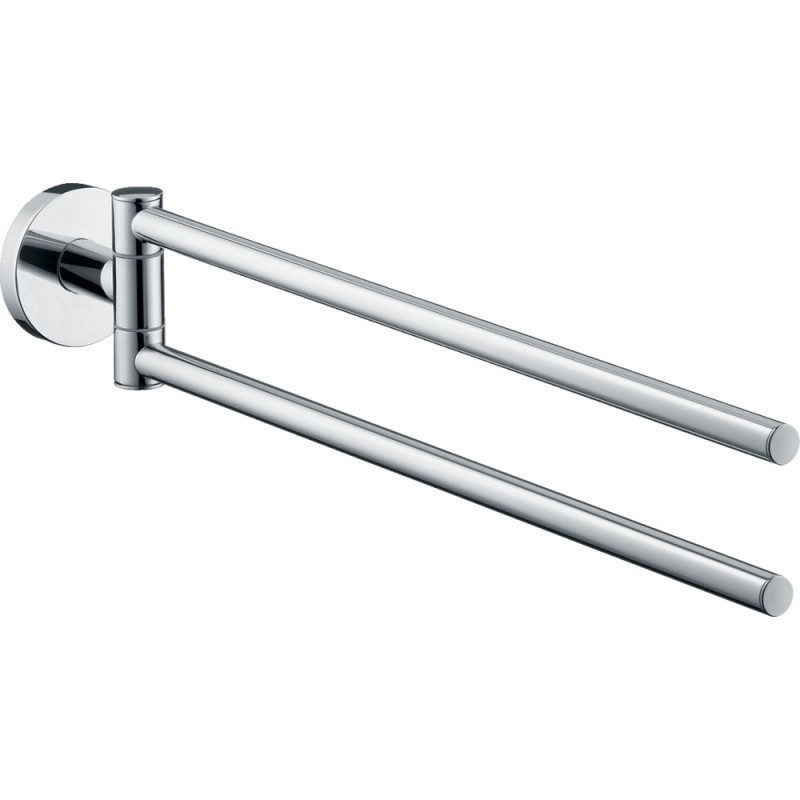 

Держатель для полотенца Hansgrohe Logis 40512000 двойной повторный (25871) (CM)