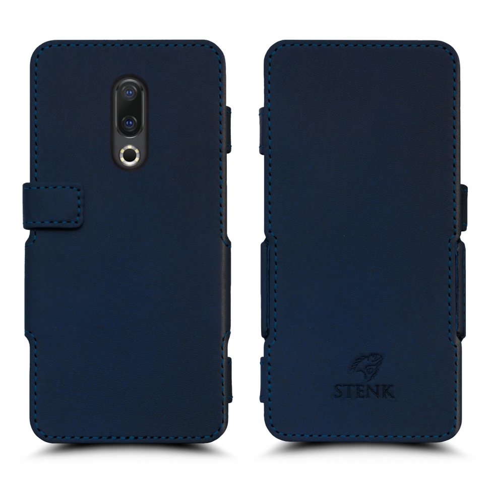 

Чехол книжка Stenk Prime для Meizu 16 Синий