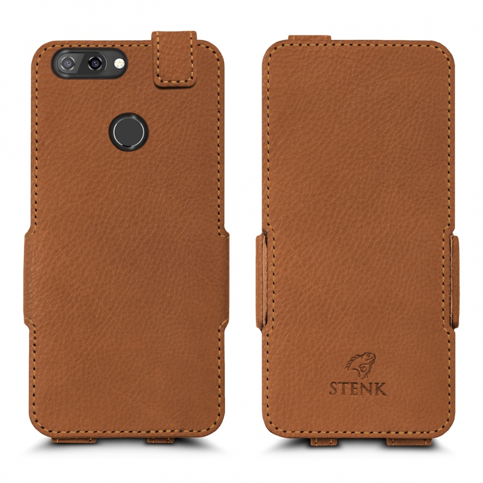 

Чехол флип Stenk Prime для ZTE Blade V9 Camel