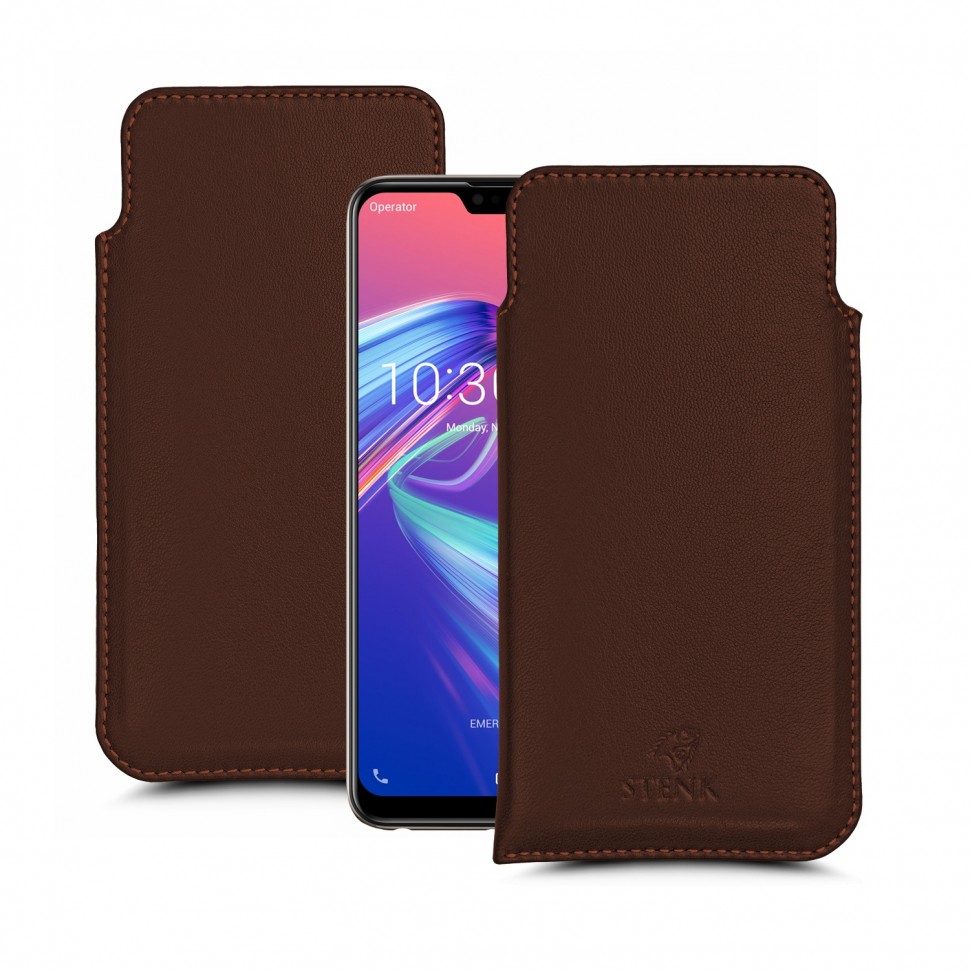 

Футляр Stenk Elegance для ASUS ZenFone Max Pro M2 Коричневый