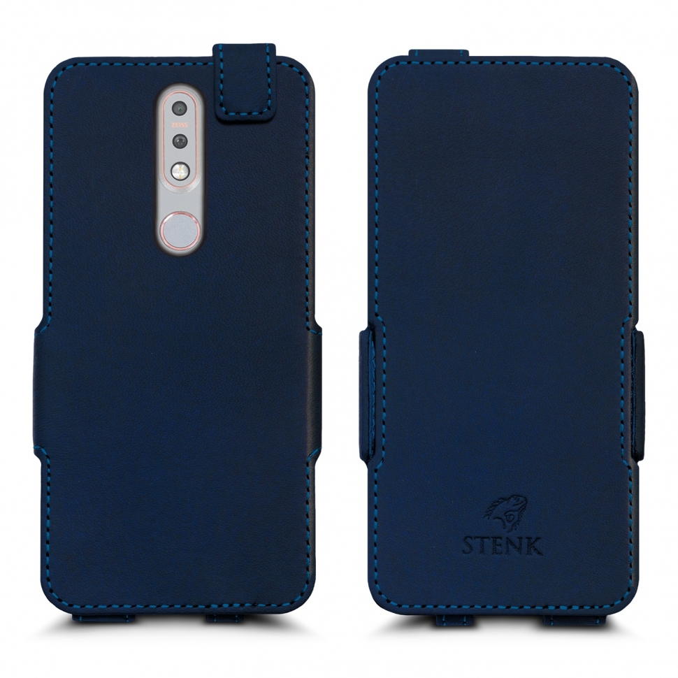 

Чехол флип Stenk Prime для Nokia 7.1 Синий