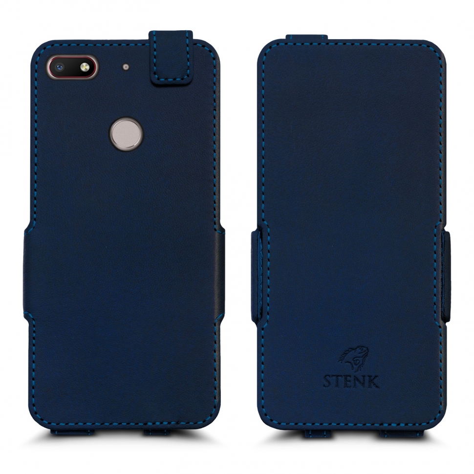 

Чехол флип Stenk Prime для ZTE Nubia V18 Синий