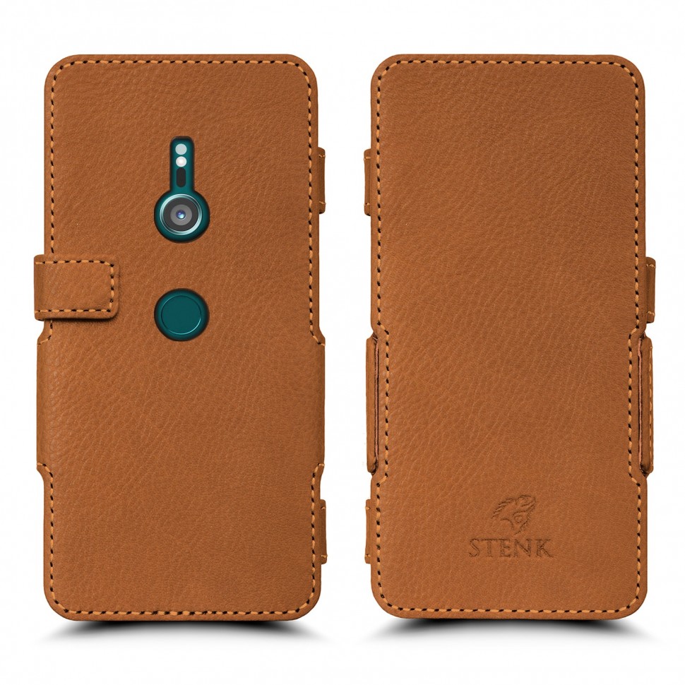 

Чехол книжка Stenk Prime для Sony Xperia XZ3 Camel