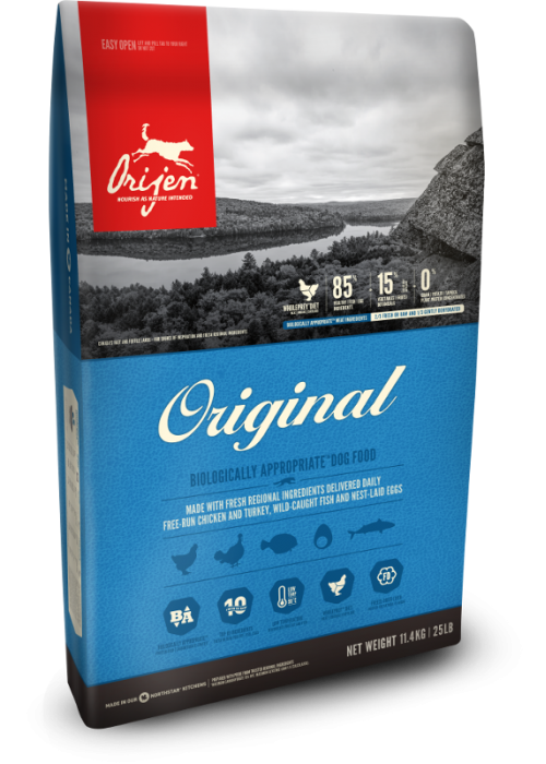 

Сухой корм Orijen Original Dog 38/18 для взрослых собак всех пород 11.4 кг