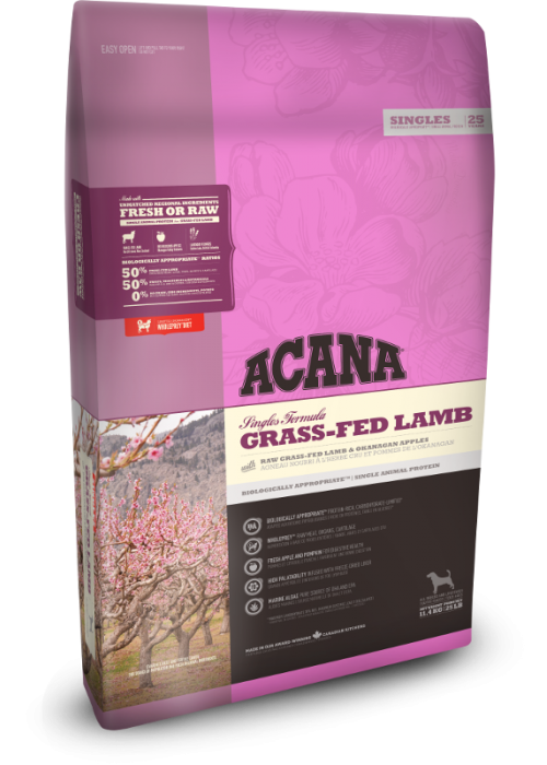 

Сухой корм ACANA Акана Grass-Fed Lamb для собак всех пород и возрастов ягненок 11.4 кг