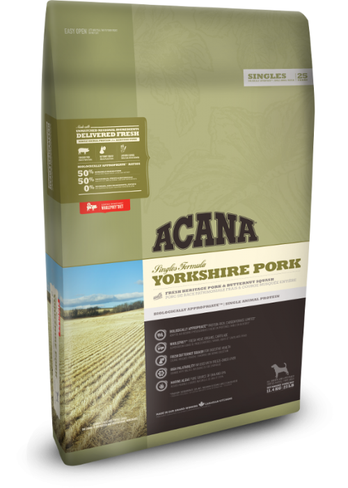 

Сухой корм ACANA Акана Yorkshire Pork для собак всех пород и возрастов свинина 11.4 кг